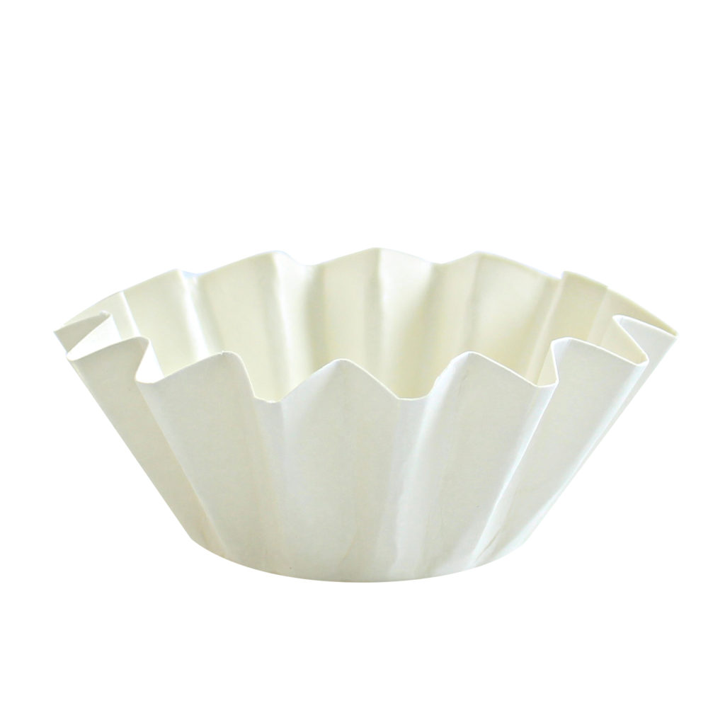 Floret Baking Cups White Large (20 Count)