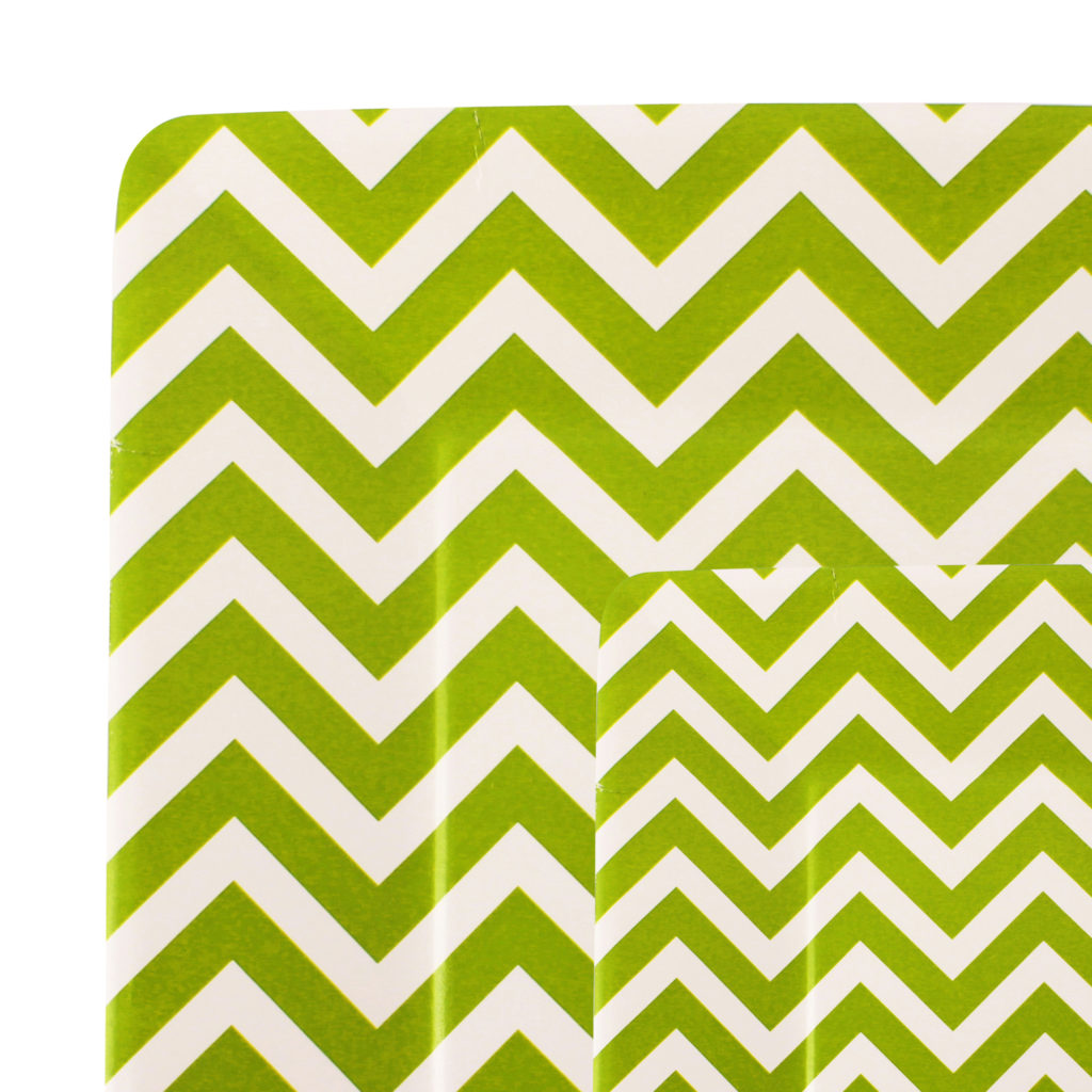 Chevron Collection Green