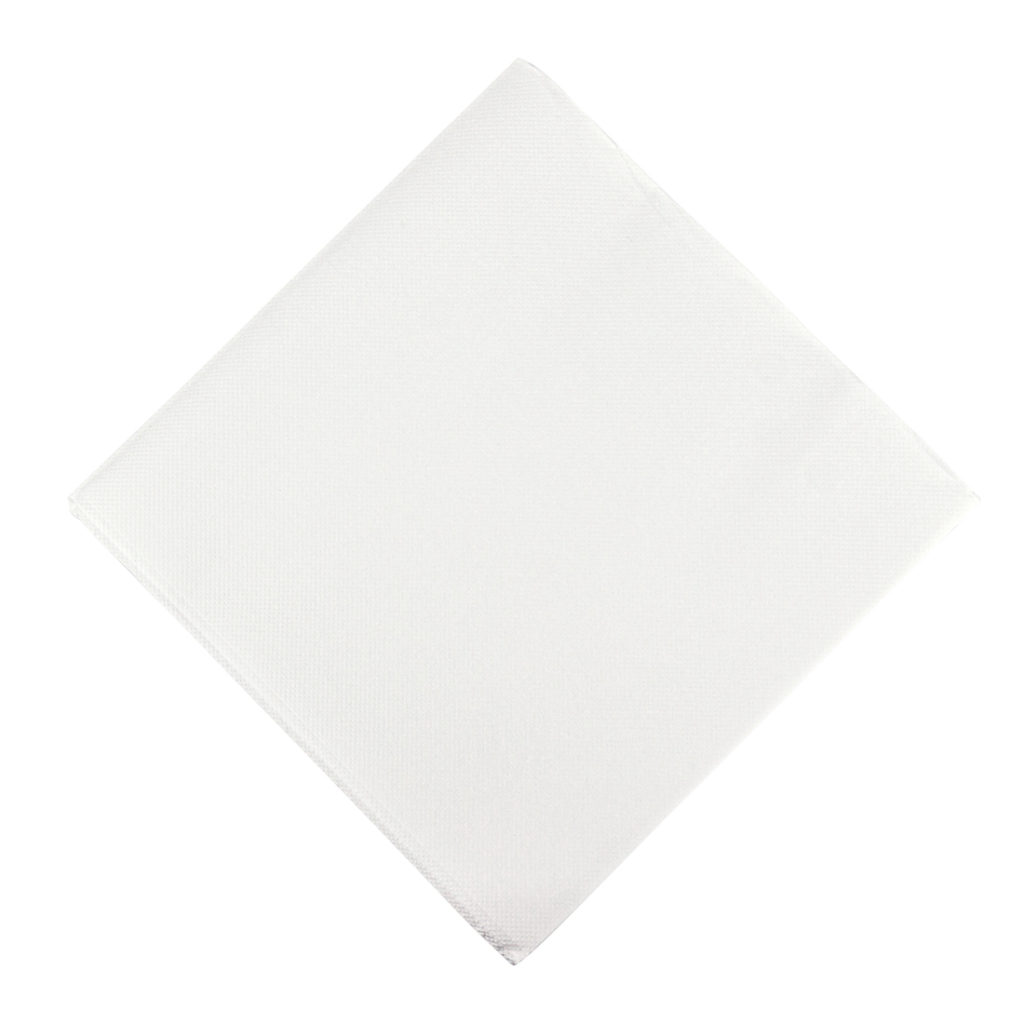 Cloth-Like Dinner Napkins White (40 Count)