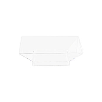 MiniWare Clear Petit Four Plates 2.6" x 2.6"