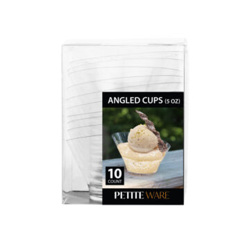 Alternative view of MiniWare Angled Cup 5 oz