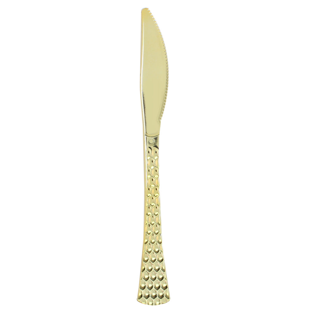 Hammered Collection, Gold Knives (20 Count)