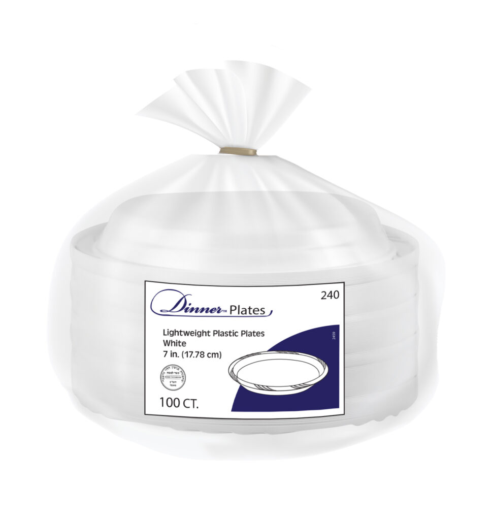 Dinner Collection White 7" Salad Plates (100 Count)
