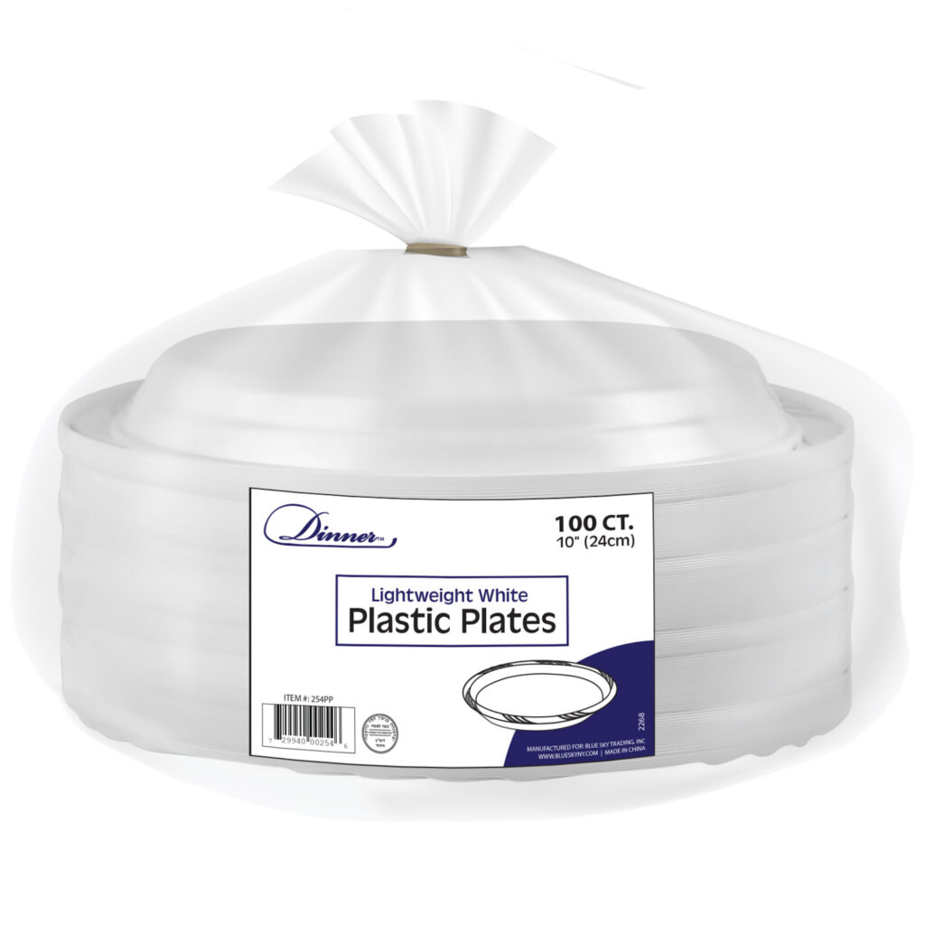 Dinner Collection White 10" Dinner Plates (100 Count)