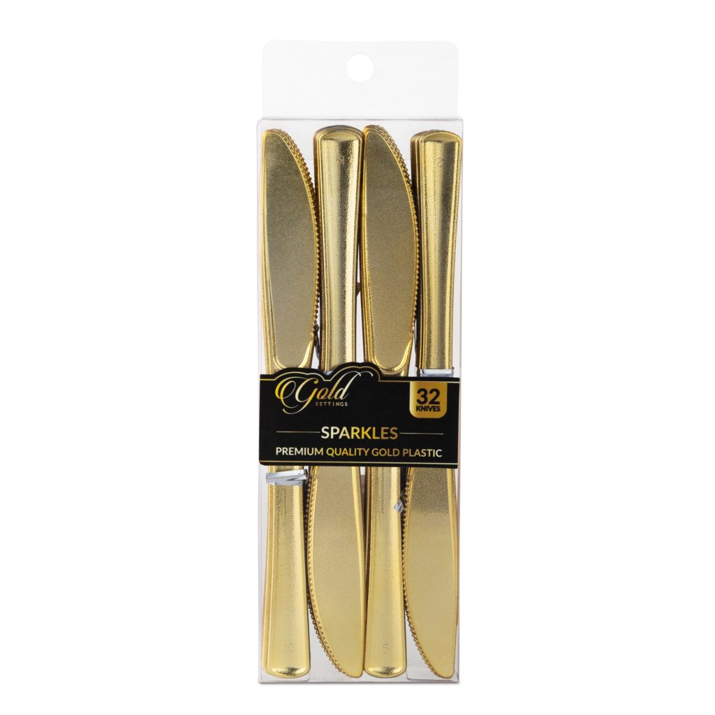 Sparkles Collection Gold Flatware - Image 4
