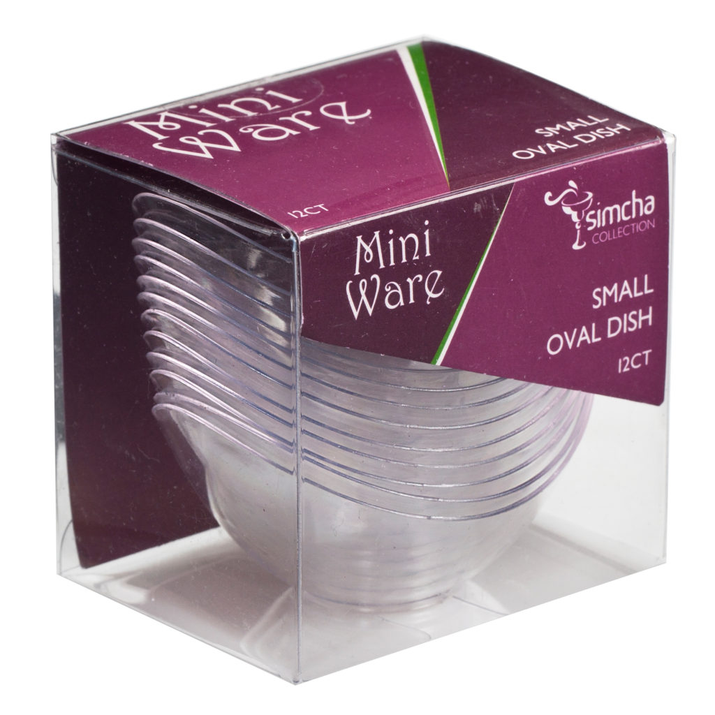 MiniWare Clear Small Oval Dish - Image 3