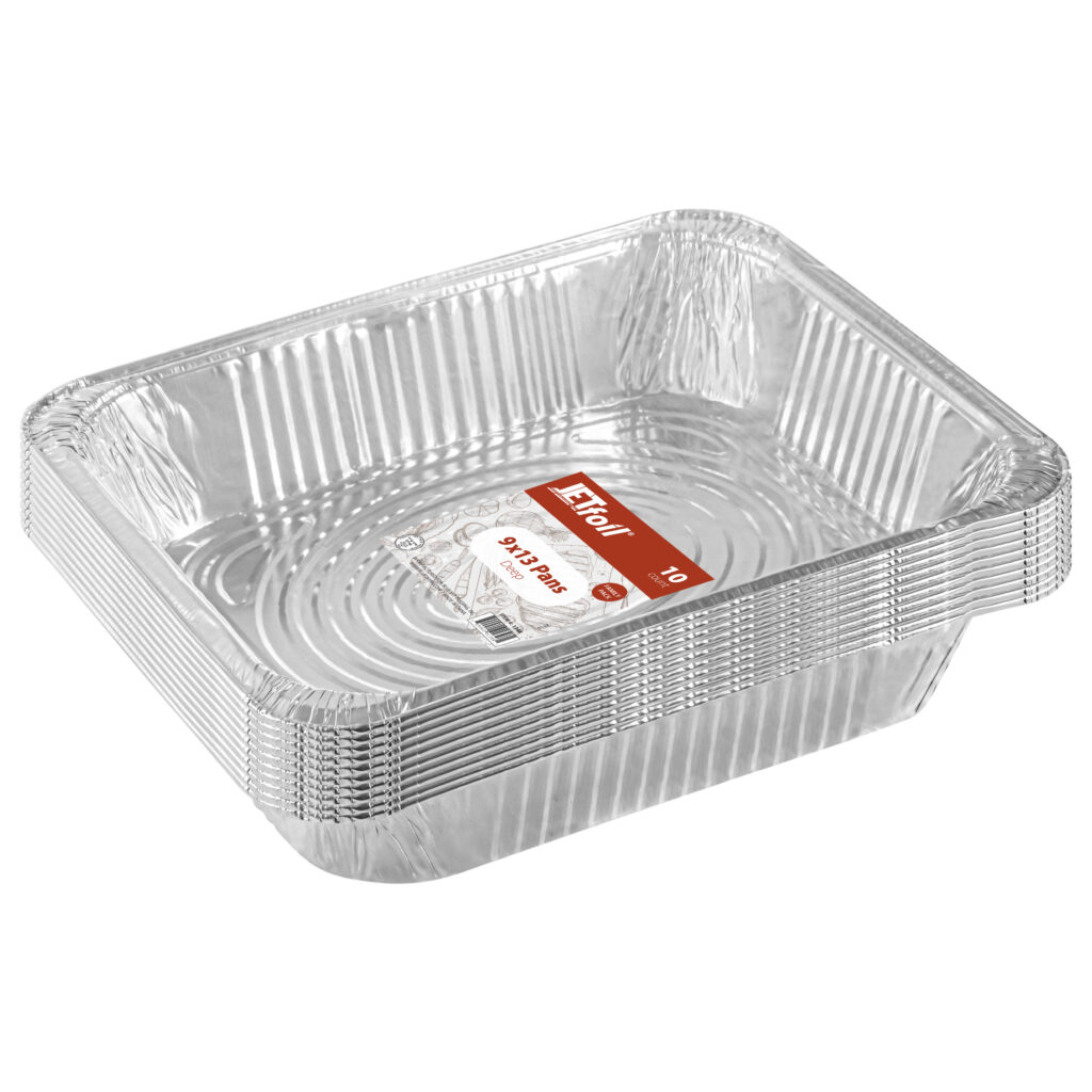 9x13 Deep Aluminum Pans (10 Count)