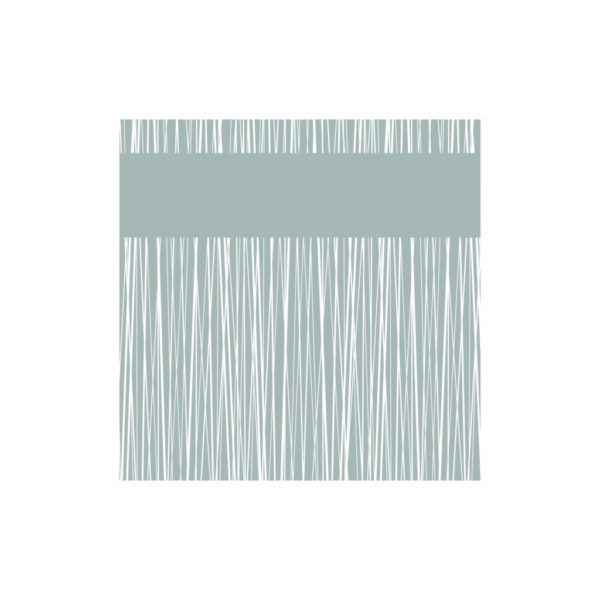 Cocktail Napkins Stripes Grey