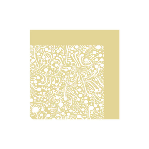 Cocktail Napkins Shrub Ivory