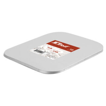 Foil/Paper Oblong Lids 1lb.