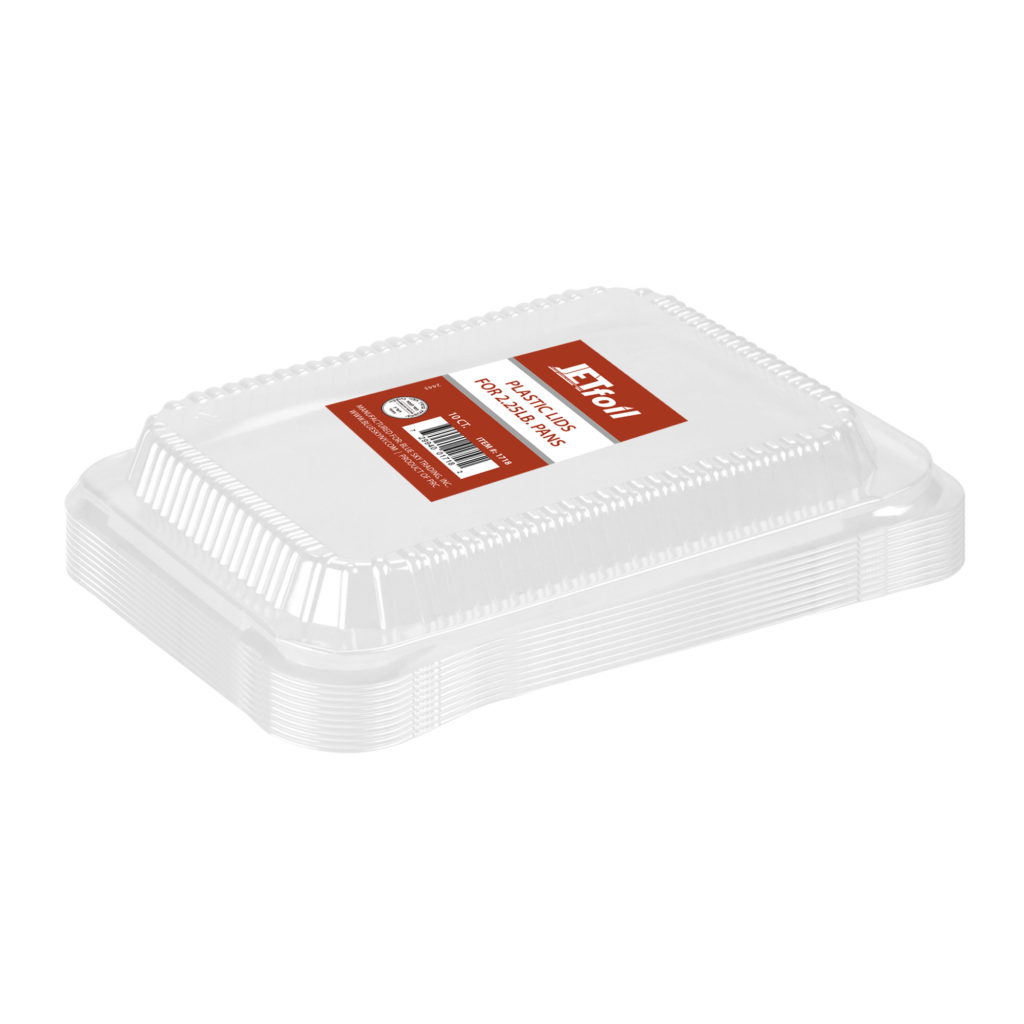 Plastic Lids 2.25lb. (10 Count)