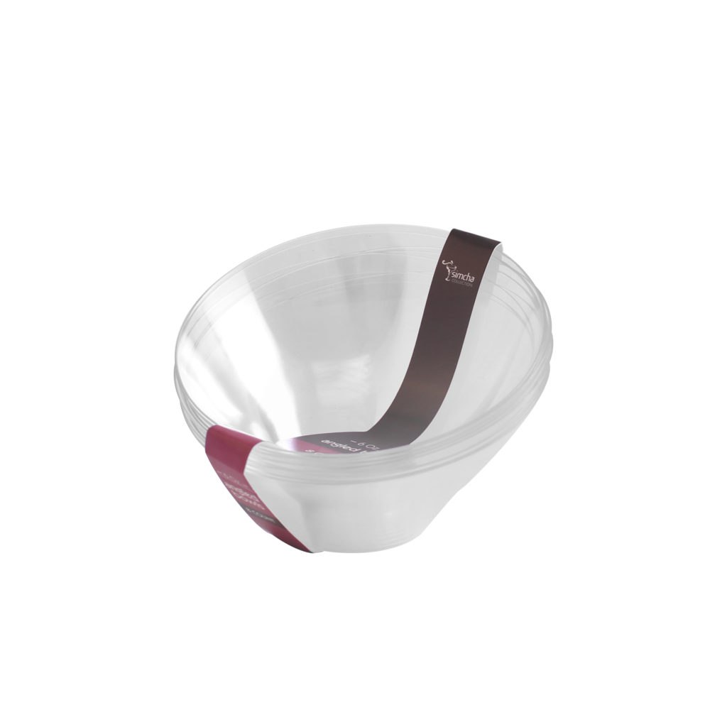 Angled Bowls Small Clear (8 Count) - Image 2