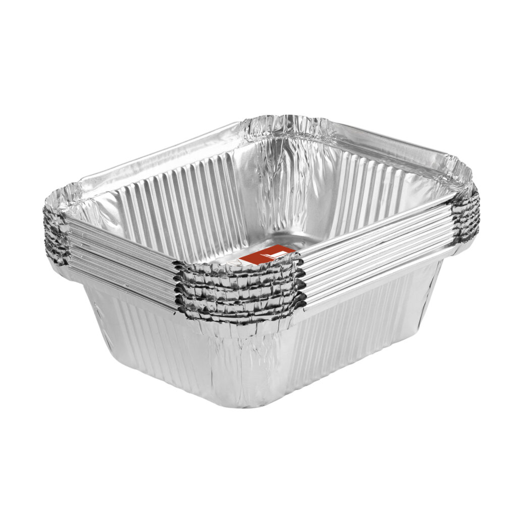 Oblong 1 lb. Aluminum Pans (10 Count)
