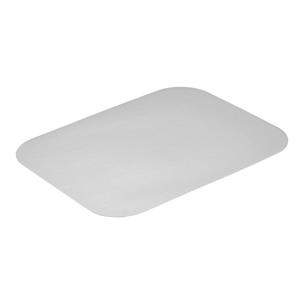 Foil/Paper Oblong 7x9 Lids - 5lb. (1 Count)