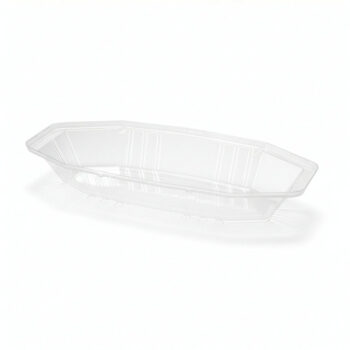 Clear Hard Serving Boat 15oz.