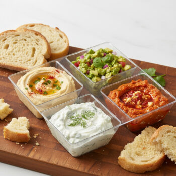 Alternative view of Four Compartment Plate