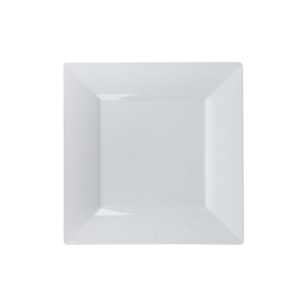 Splendid Collection White Square 4.5" B & B Plates (10 Count)