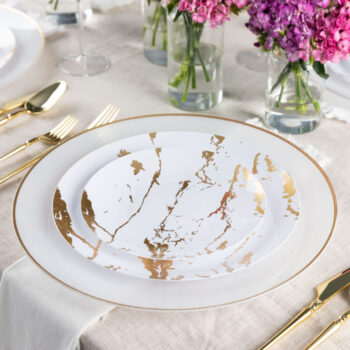 Alternative view of Gold Stroke White Collection