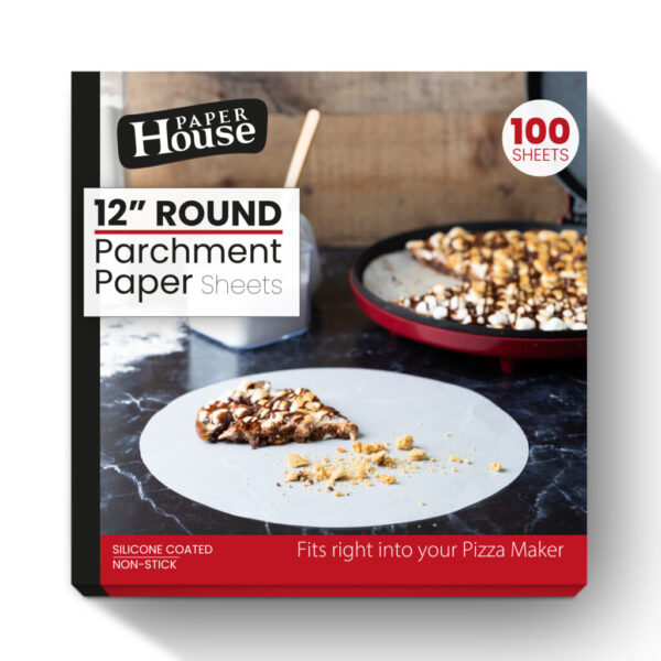 12" Round Parchment Paper Sheets