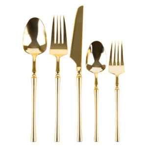 Infinity Flatware Gold