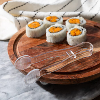 Alternative view of Clear Small Serving Tongs (2 Count)