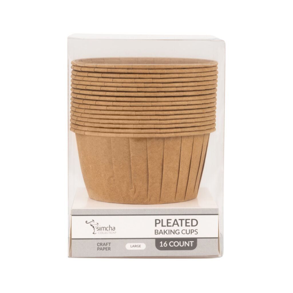 Large Pleated Baking Cup Craft Paper (16 Count) - Image 3