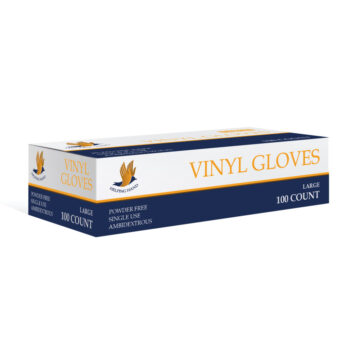 Vinyl Gloves Large (100 Count)