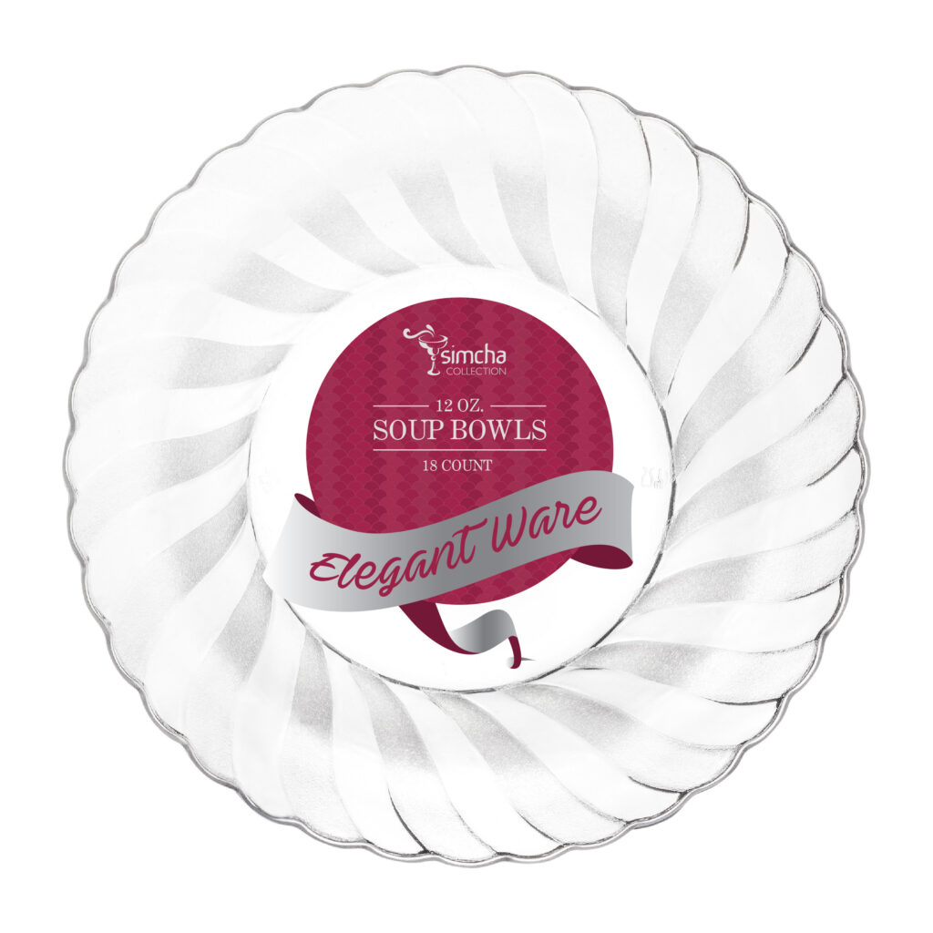 Elegant Ware 12oz Bowls (18 Count)