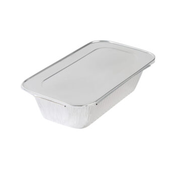 Alternative view of 5LB Aluminum Lids Loaf Pans (4 Count)