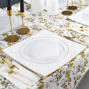 Alternative view of Edge Collection Clear/Gold Rim