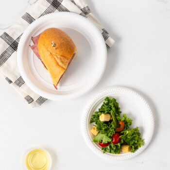 Alternative view of Gourmet Heavy Plate Collection White