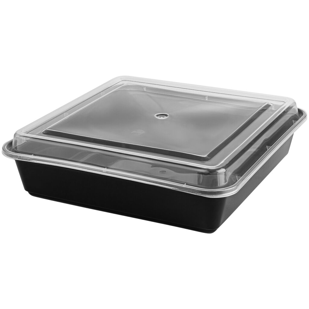 Bento 52oz Square Lunch Boxes (4 Count) - Blue Sky Trading