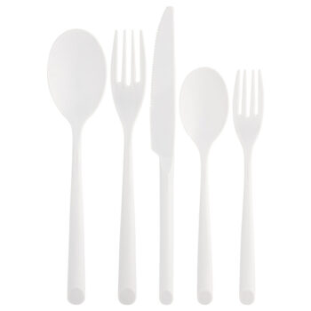 Suave Flatware White