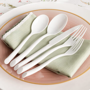 Alternative view of Suave Flatware White