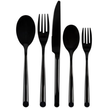 Suave Flatware Black