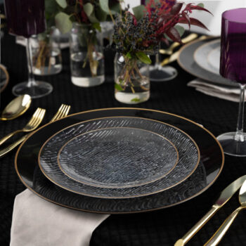 Alternative view of Icicles Clear/Gold Rim