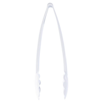 Alternative view of Scalloped Tongs 12" White (2 Count)