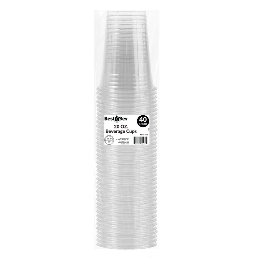 PET Cups 20oz (40 Count)