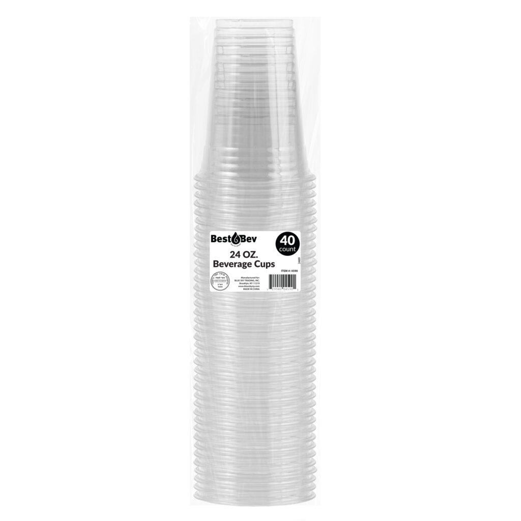 PET Cups 24oz (40 Count)