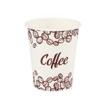 Coffee Print Hot Cups