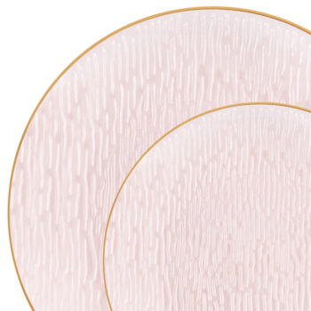 Icicles Pink/Gold Rim