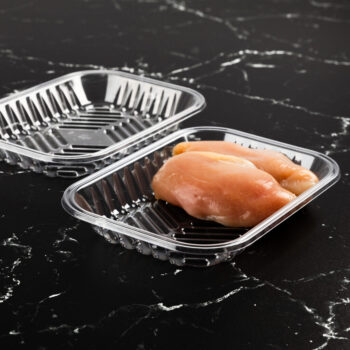 Alternative view of Clear Meat Trays