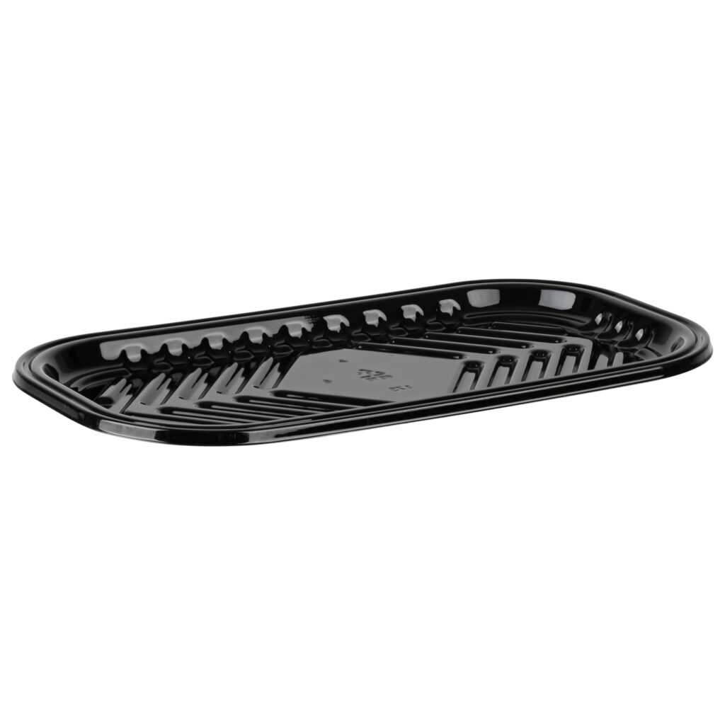Meat Trays 17S Black 8.3" X 4.5"
