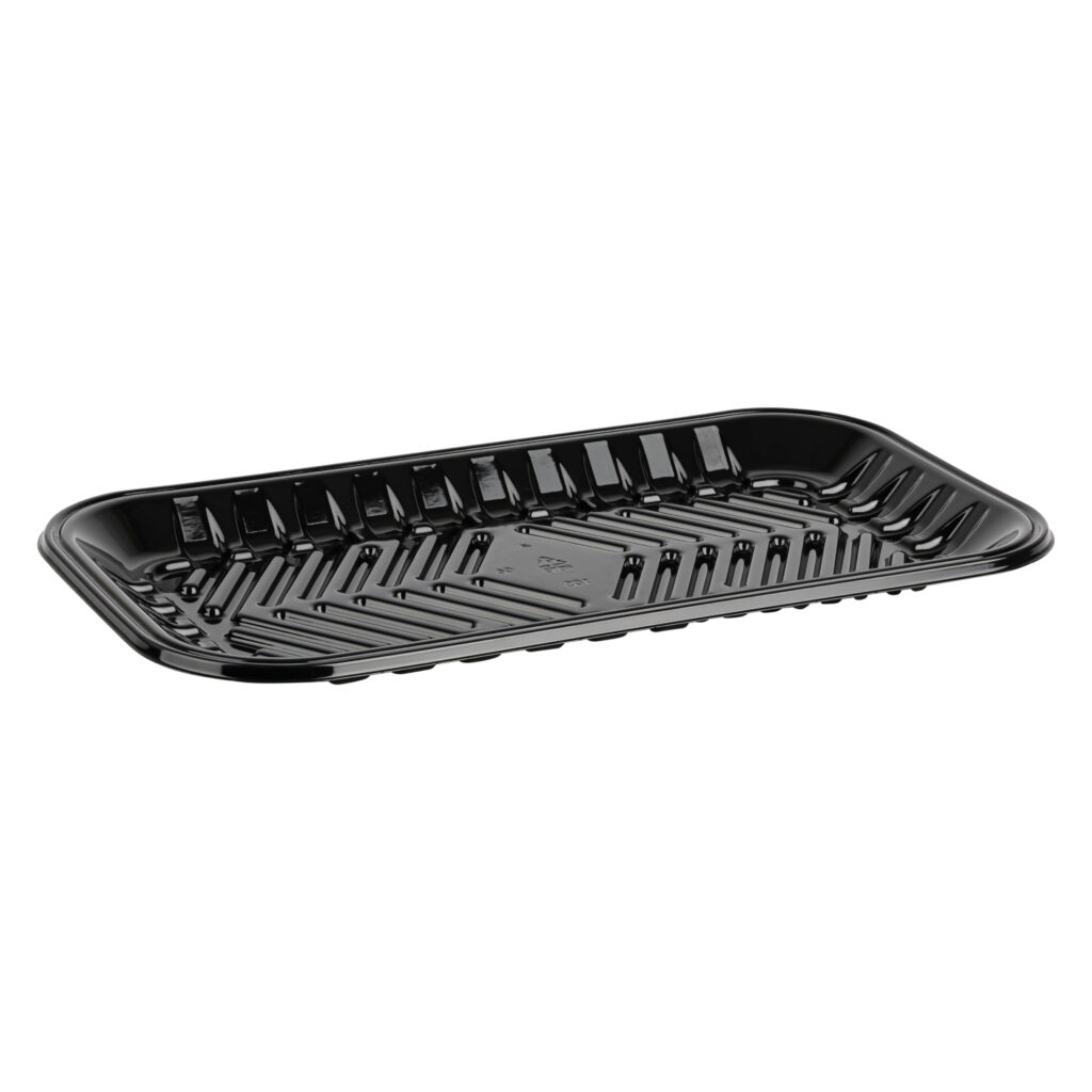 Meat Trays 10S Black 10.2" X 8"