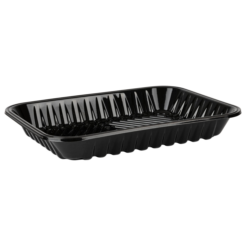 Meat Trays 8DP Black 8" X 10.4"