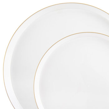 Sharp Pearl/Gold Rim