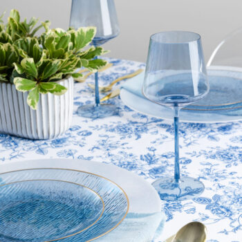 Alternative view of Hip Wine Glass 14oz Blue (4 Count)