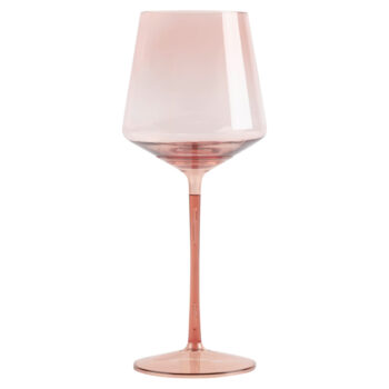 Hip Wine Glass 14oz Rose (4 Count)