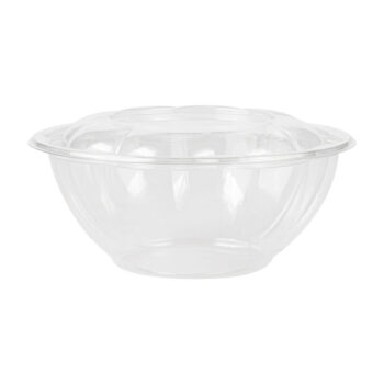 PET Salad Bowls With Lids 24oz (18 Count)