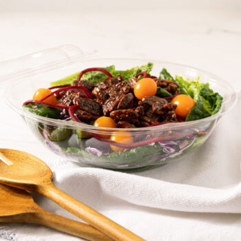 Alternative view of PET Salad Bowls With Lids 64oz (8 Count)